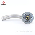 Stainless steel round rosette door gock